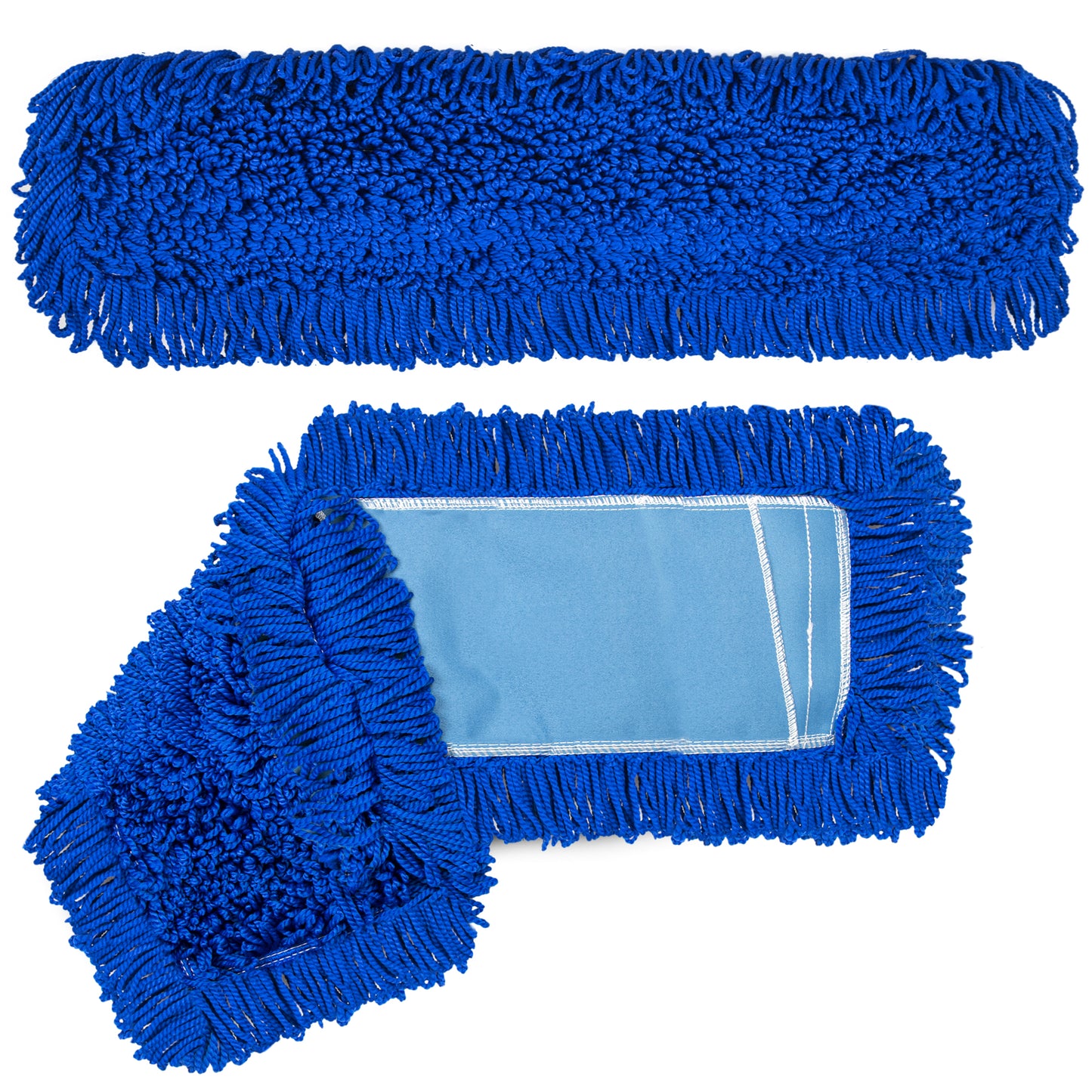 Gritt Commercial 36" Microfiber Looped Dust Mop Pad Head