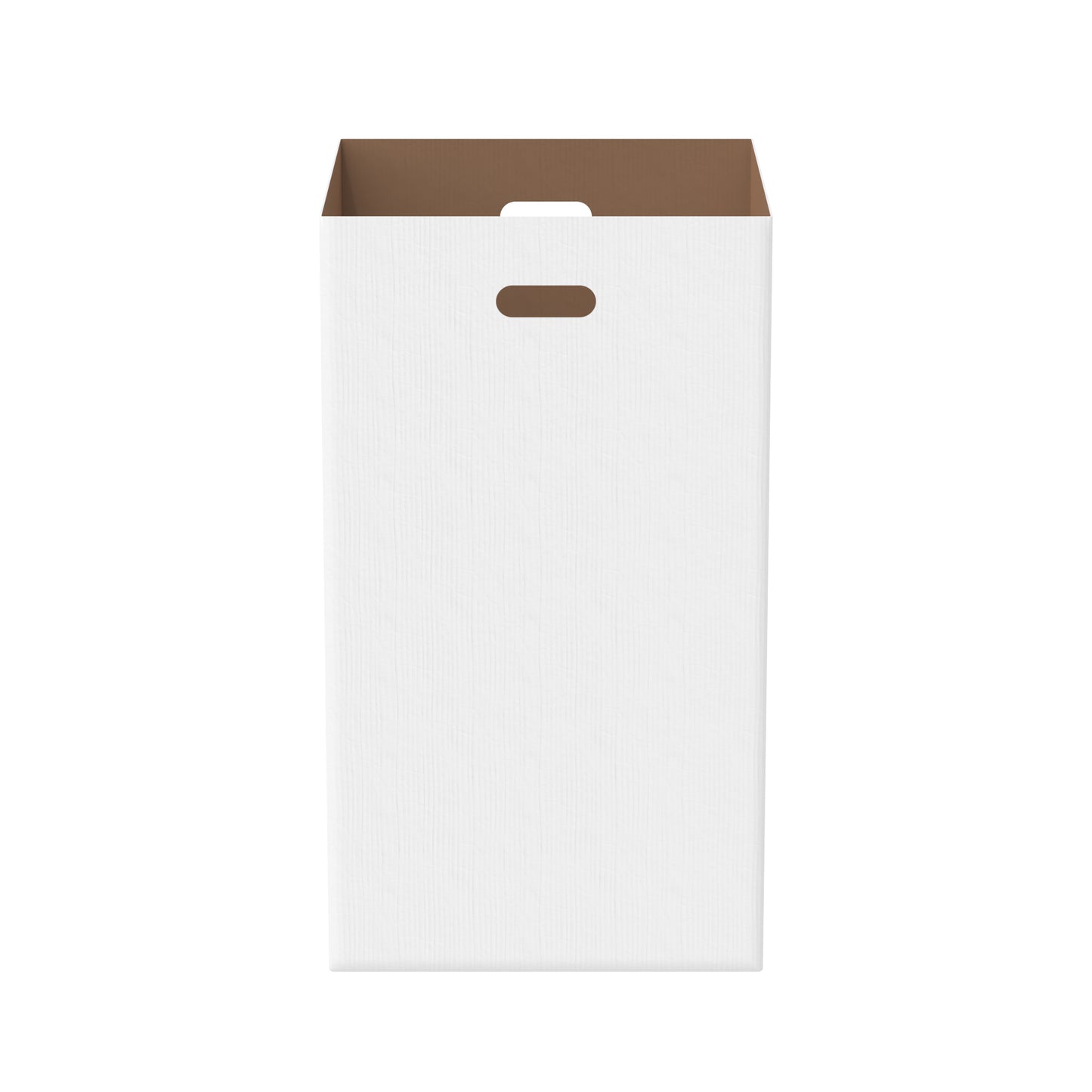 Gritt Commercial 30 Gallon Corrugated Cardboard Trash Can and Recycling Container – 4 PACK