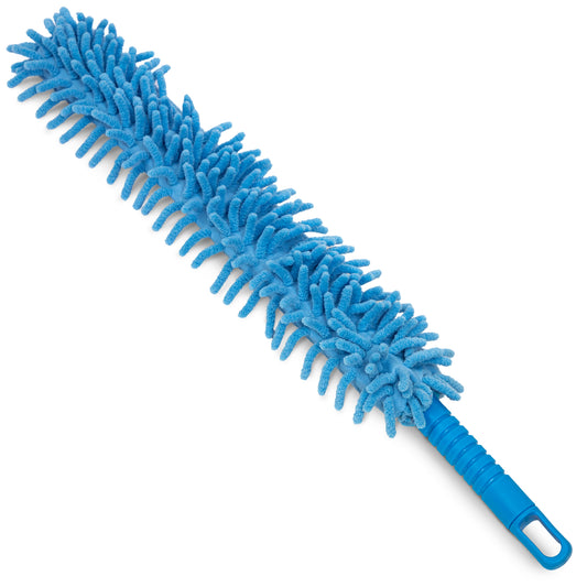 Gritt Commercial 22" Flexible Wand Duster With Microfiber and Chenille Sleeve