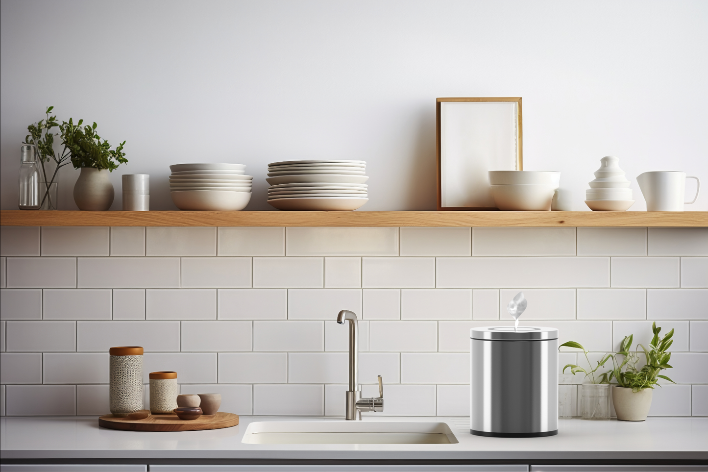 Gritt Commercial Stainless Steel Tabletop Wipe Dispenser