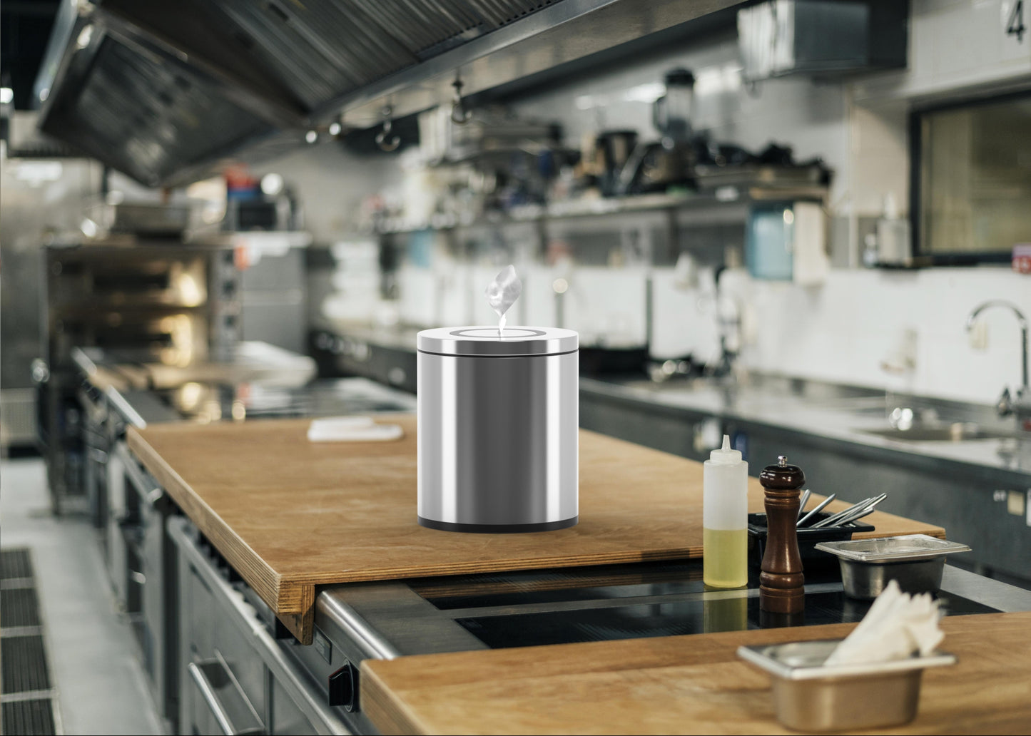 Gritt Commercial Stainless Steel Tabletop Wipe Dispenser