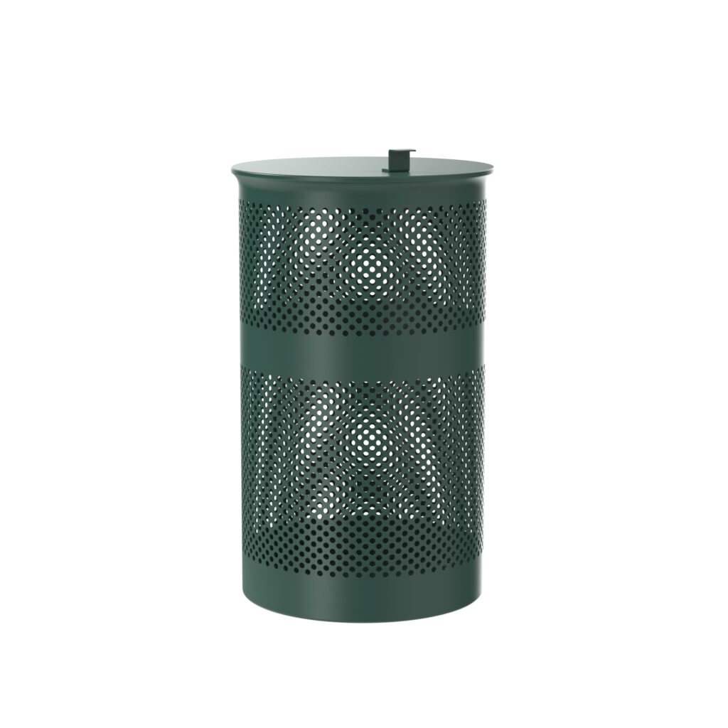 11.5 Gallons Outdoor Trash Can with Lid