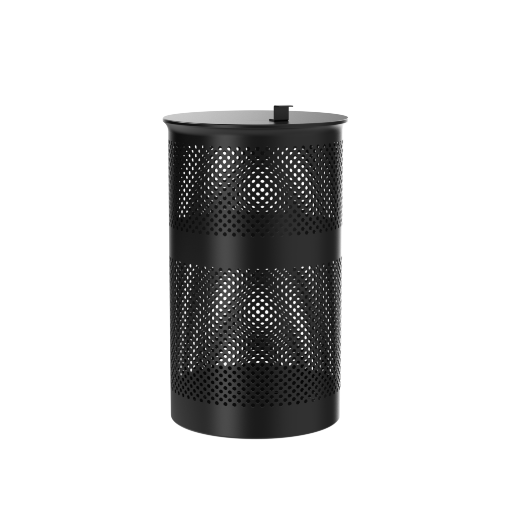 11.5 Gallons Outdoor Trash Can with Lid