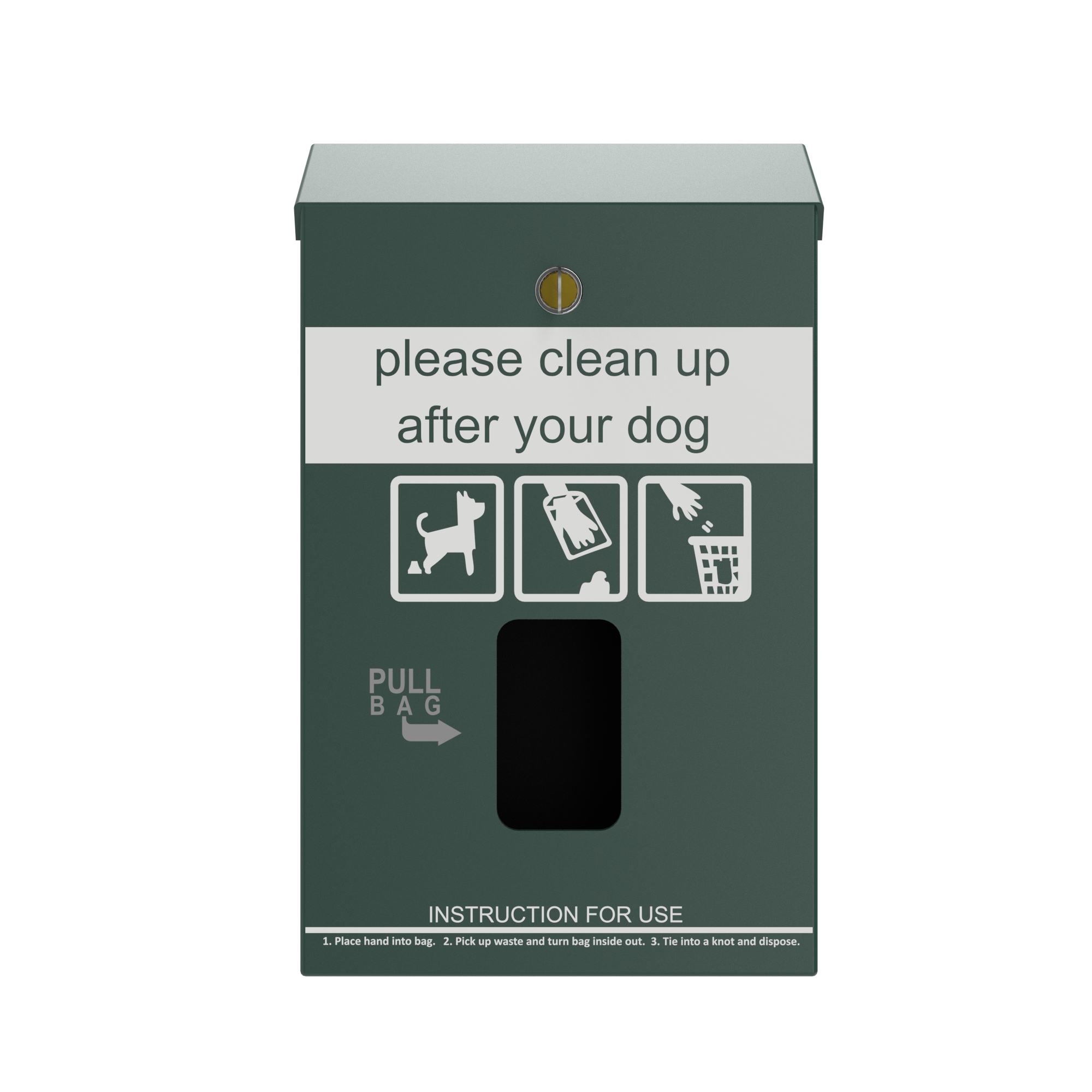 Fur Essentials Wall-Mount Pet Waste Header Bag Dispenser